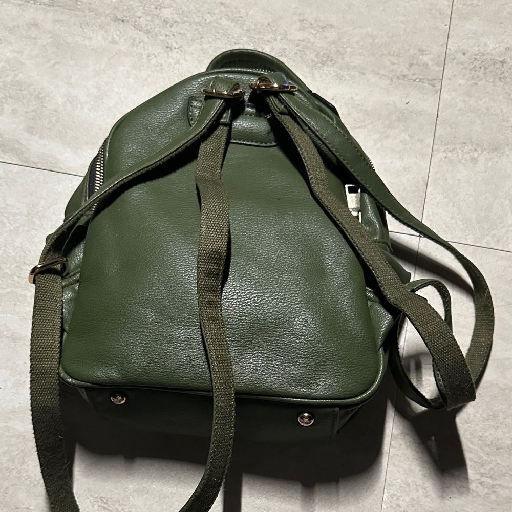 Green Mini Backpack - Picture 2 of 3